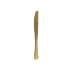 Coltello Oro Finitura Opaca