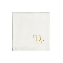 Tovagliolo Lettera D